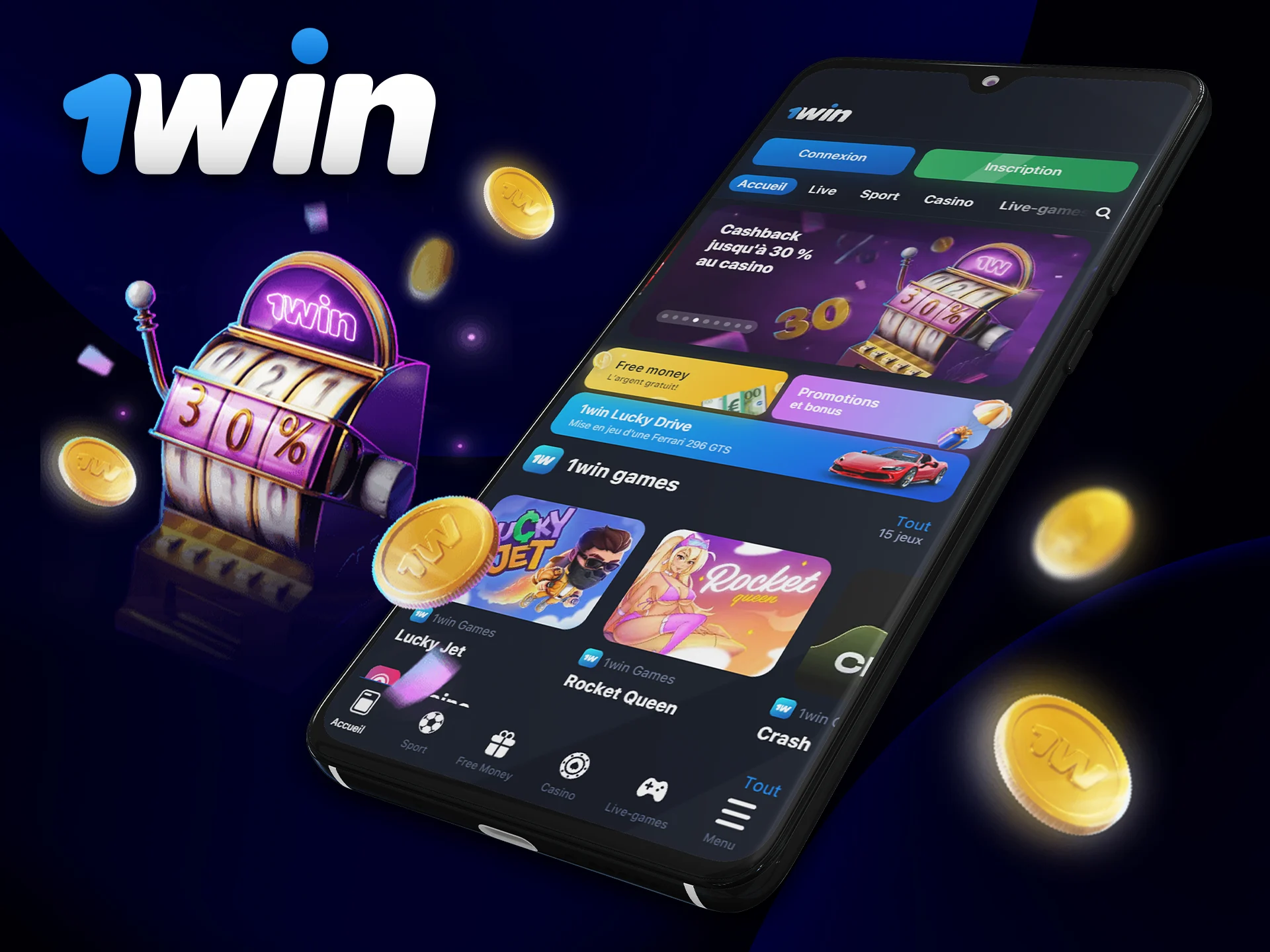 Discover the possibilities of the mobile version of the 1Win website.