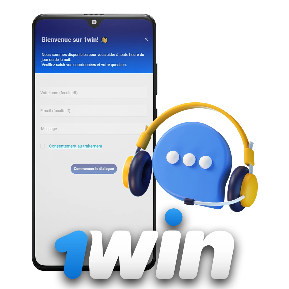 Comment prendre contact rapidement avec 1Win Cameroun.