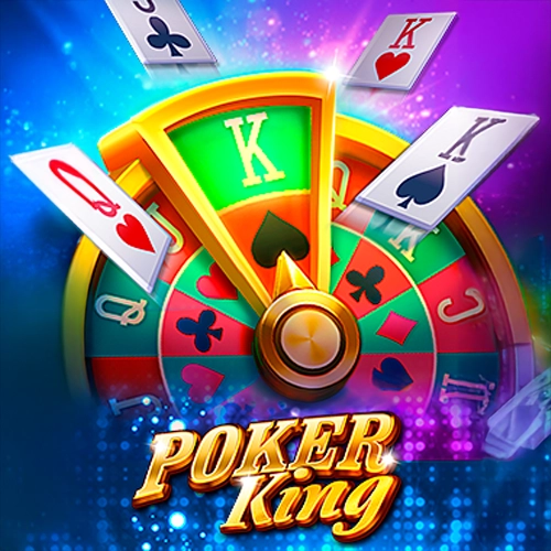 La chance vous attend déjà dans le jeu Poker King de 1Win.