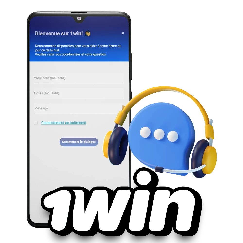Comment prendre contact rapidement avec 1Win Cameroun.