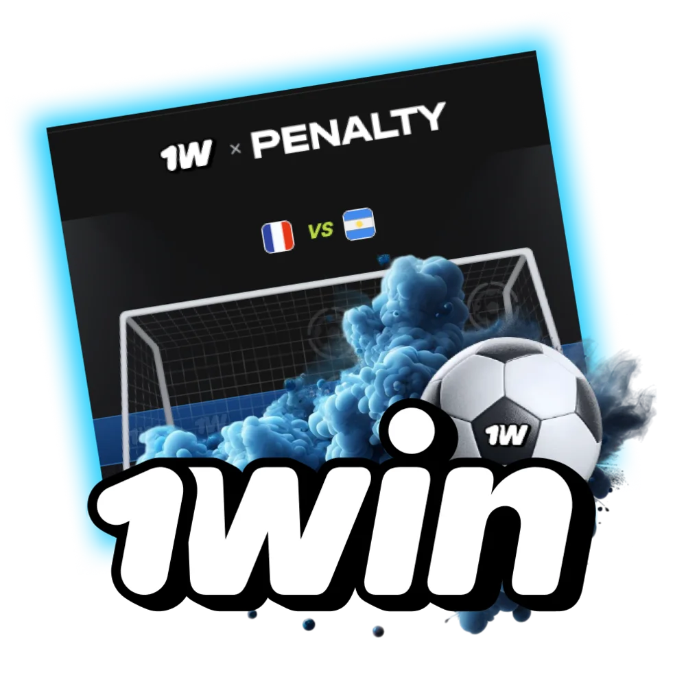 Profitez du jeu Penalty sur le site officiel 1Win.